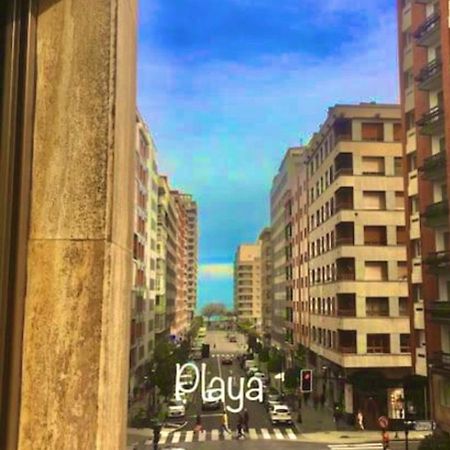 Rocamar Centro Playa San Lorenzo - Parking Gratuito Gijón Dış mekan fotoğraf